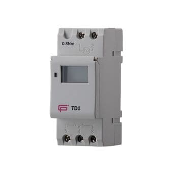 Fusebox TD1 Single Channel LCD Time Switch 16A