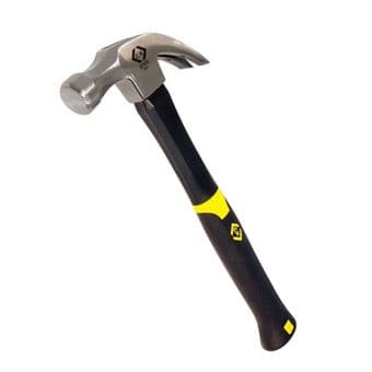 C.K  357003 Anti-Vibration Fibreglass Claw Hammer