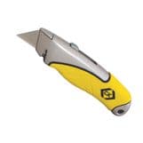 C.K T0957-1 Trimming Knife Soft Grip Retracting