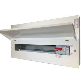 Hager VML118SPD 18 Way RCBO Consumer Unit with Integral Type 2 SPD