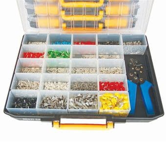 Insulated Terminal Kit with Crimper CTI1.5-6KIT