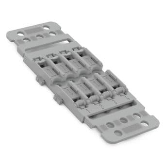 Wago 221-2504 Inline Connector 4 Way Mounting Carrier