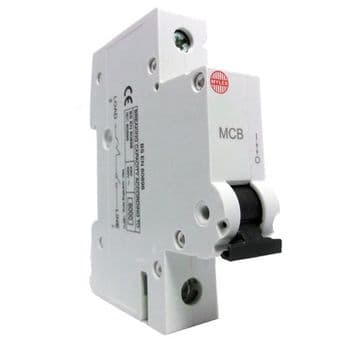 Wylex 20 amp MCB NHXB20 6kA Over Current Protection Device 17th Edition